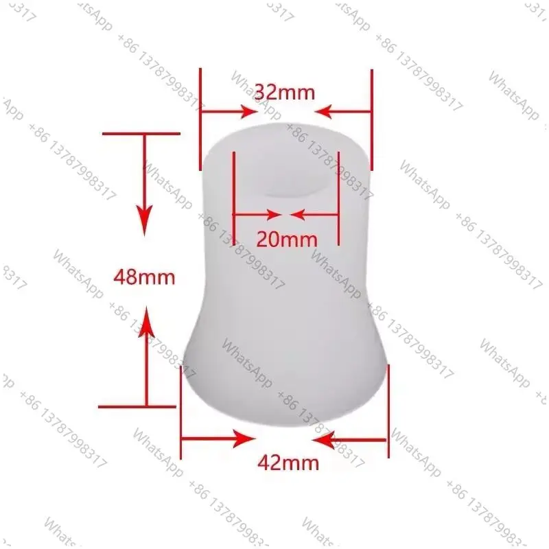 1set Suitable for ice cream confidential sealing ring washer horn sleeve rubber ring accessories