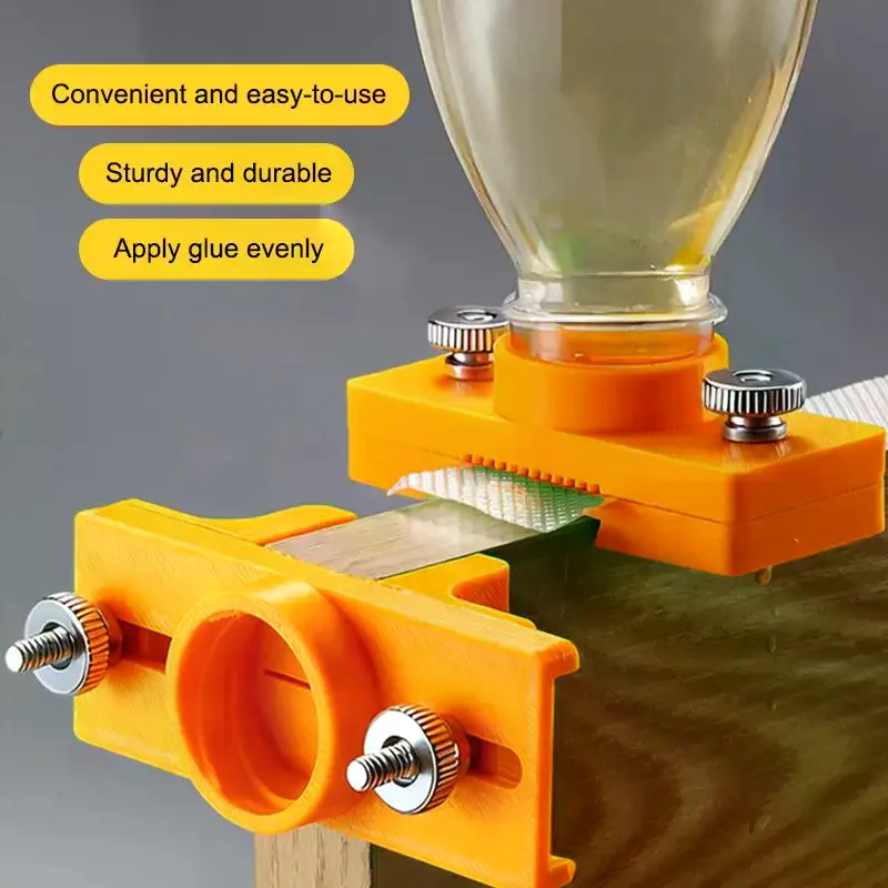 10/22mm Adjustable Glue Applicator Woodworking Edge Banding Glue Applicator Tool For DIY Craft Panel Glue Application Hand Tools