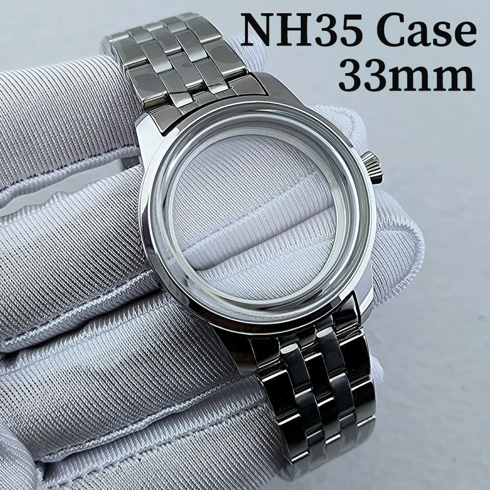 

33mm NH35 NH38 Women's Stainless Steel Watch Automatic Movement Watch for NH35 NH70 Movement Watch Accessories ﻿