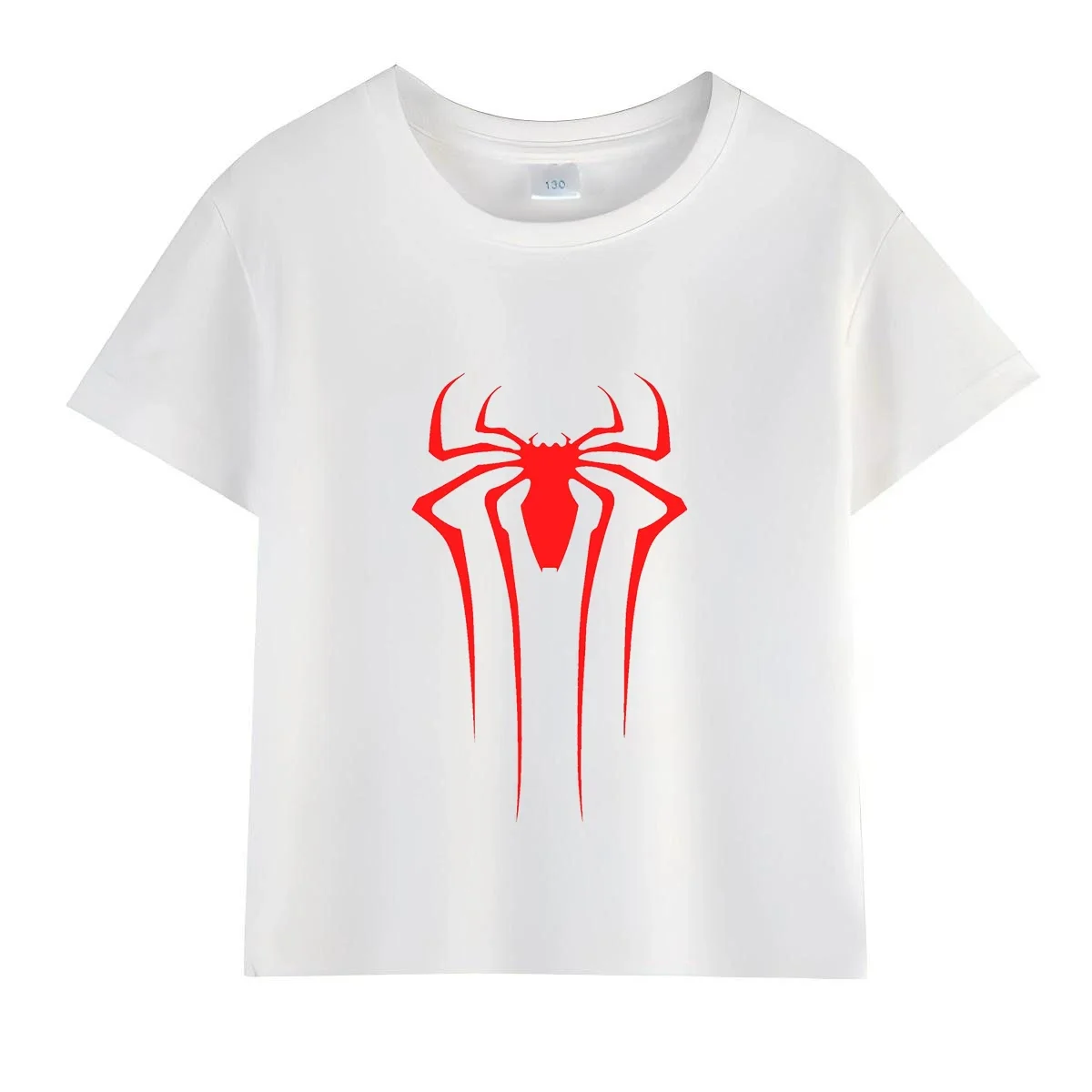 

Hot Sales Summer Red Spider Cartoon Kids Tshirts Boys T-Shirt Tees Girls Party T Shirt with Clothes Kids Fashion Tops Tshirt
