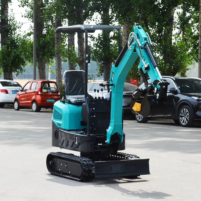 

Customized Bestseller Small Hydraulic Diesel Excavator 1.2 Ton Agricultural Crawler Bagger 1 Ton Mini Digger EPA/Euro 5 Engine