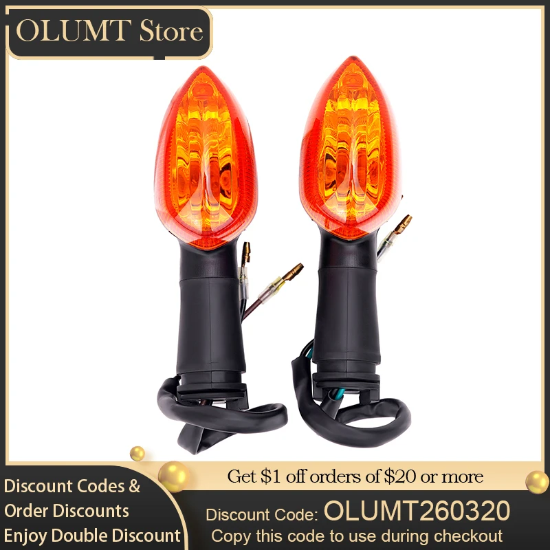 Motorcycle Turn Signal Light For YAMAHA YZF-R1 YBR125 YBR250 YZF-R15 YZF-R25 YZF-R3 MT-07 MT-09 XJ6 FZ6 FZ6R FZ1 Tracer 700 900