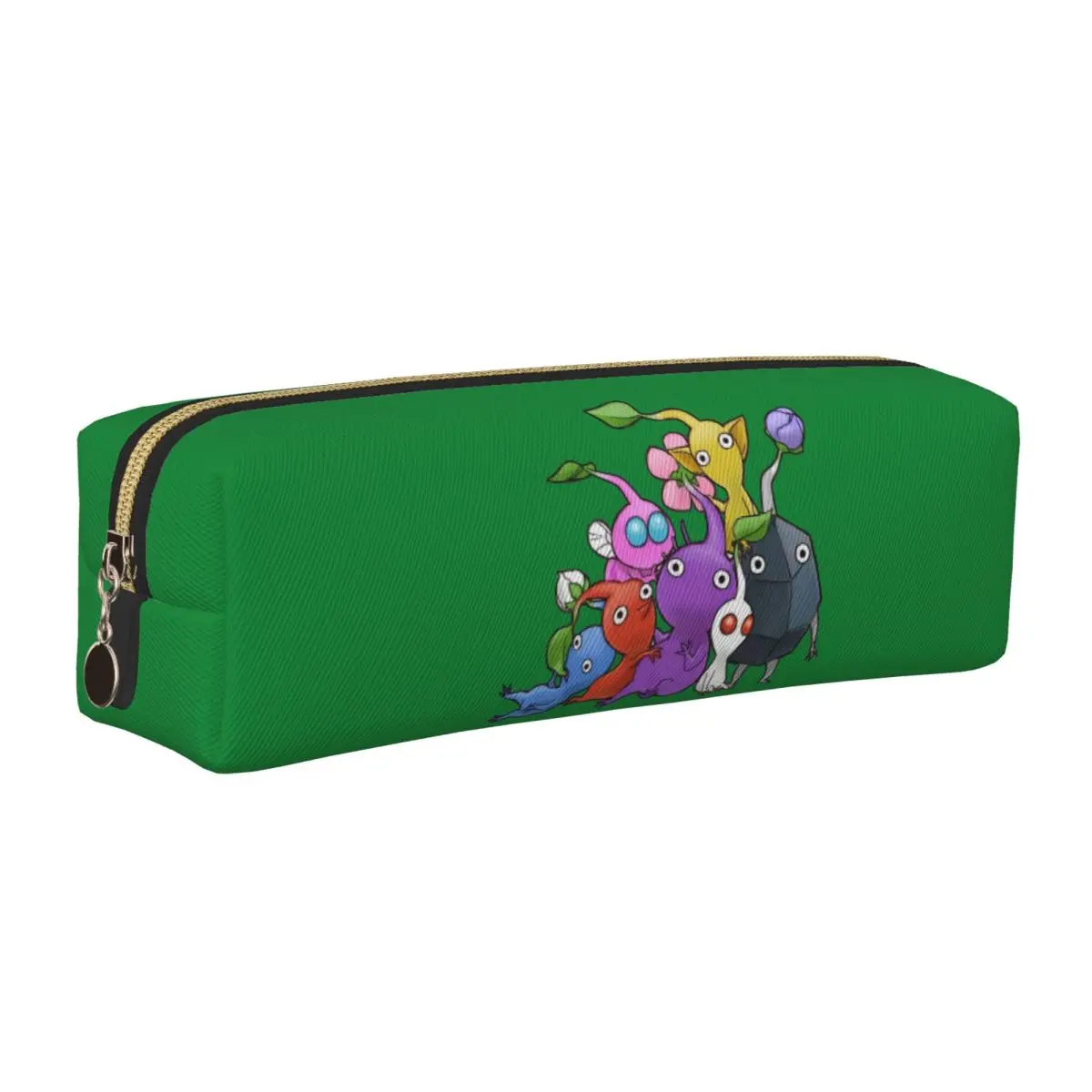 

Идеи Pikmin, игровые художественные пеналы, сумка для ручек для студентов, большие школьные принадлежности для хранения, пеналы на молнии