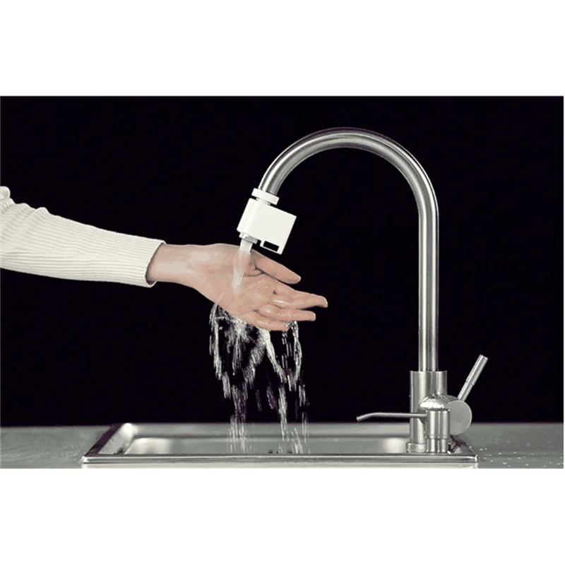 A76G-التلقائي توفير المياه الحنفية الاستشعار صنبور الأشعة تحت الحمراء المضادة للتدفق المطبخ الحمام حثي فوهة توفير جهاز