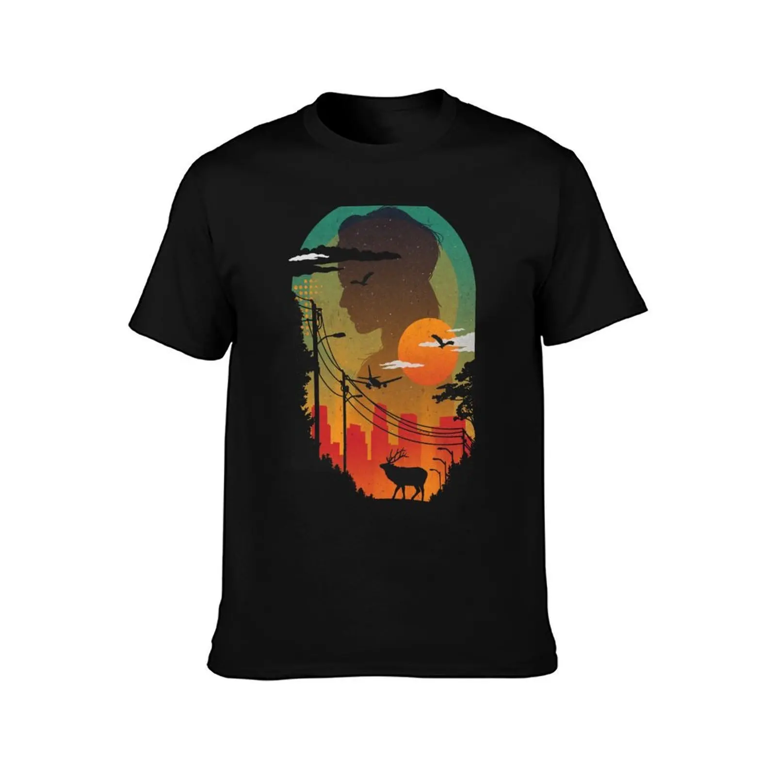 Transitions T-Shirt Simple Trendy Casual T-Shirt