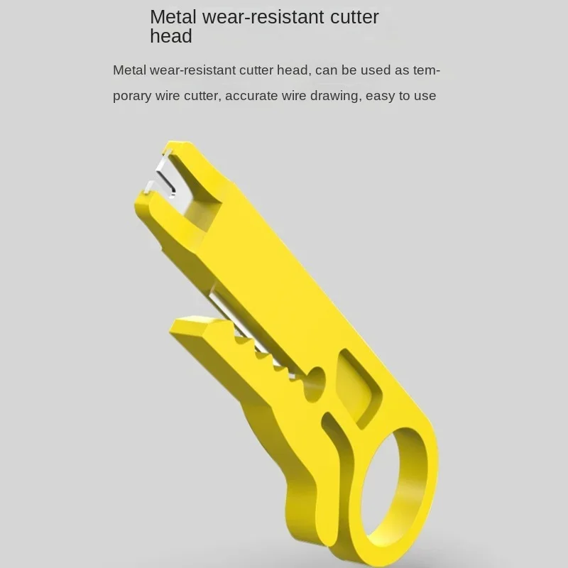 Network module wiring tool IDC terminal wiring knife, RJ45, RJ11 CAT.6 CAT.5E CAT.3