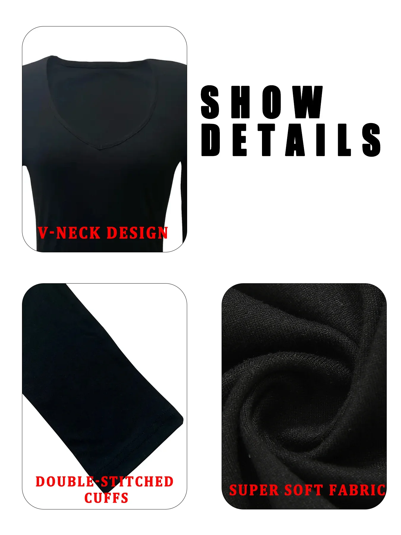 تي شيرت نسائي بأكمام طويلة. تي شيرت رياضي فائق النعومة للجري واليوجا برقبة على شكل حرف V #4