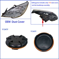 EHLTE 1 Pc Headlight Dust cover For Opel Combo 20001509 42440509 LED Bulb Extended Plug Headlamp Heighten Caps