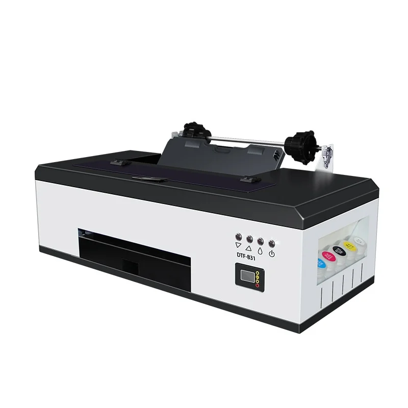 new The white ink heat transfer printer is a micro-piezoelectric nozzle heat transfer printer that first colors and then white