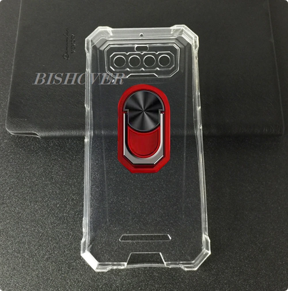 Magnet Phone Case For IIIF150 R2022 F150 F150R2022 Octagon Warrior Shockproof Soft TPU Silicone Cover With Ring Holder