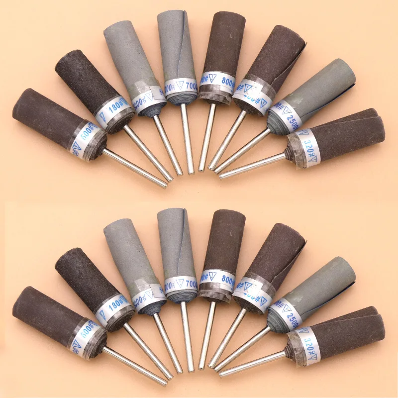 2.35mm10000 mesh sandpaper stick sandpaper grinding head jade agate mirror polishing root carving sanding head jewellery tools