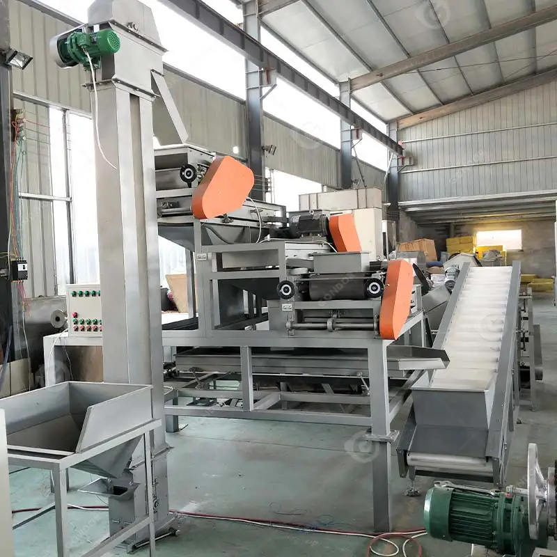 Plam Kernel Apricot Seed Cracker Huller Almond Crusher Shell Nut Separator And Separating Machine For Kitchen