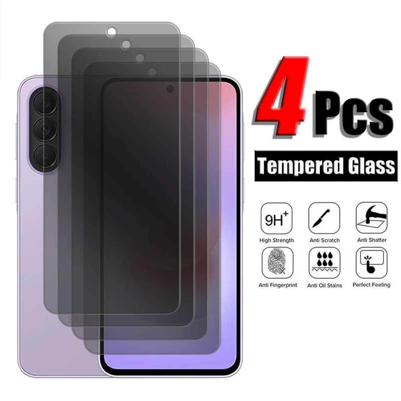 For Samsung Galaxy A37 5G Glass For Samsung A07 A17 A37 A57 Tempered Glass 2.5D Privacy Protection Screen Protector For A37