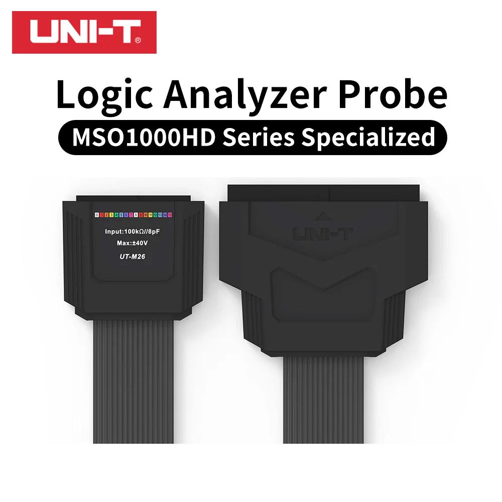 UNI-T UT-M26 16-Channel Logic Analyzer Probe | Dedicated for MSO1000HD Series Oscilloscopes