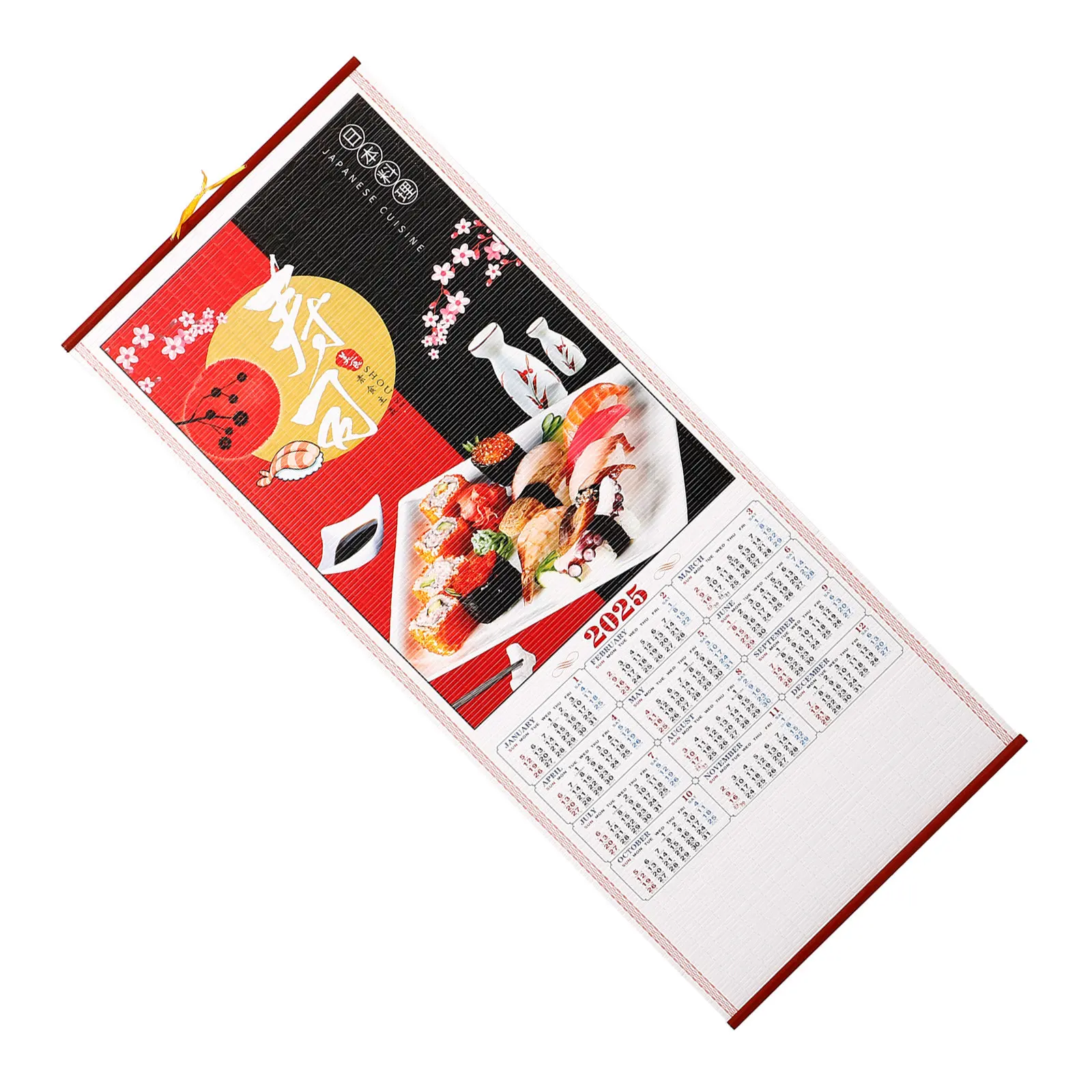 

Китайский настенный календарь на 2025 год (Год Змеи), ежемесячный календарь для дома и офиса, инструмент для ежедневного планирования с ярким дизайном и