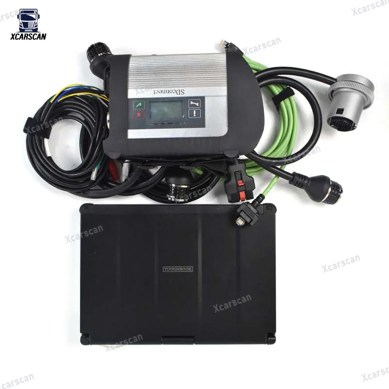 

Super Mb star c4 с ноутбуком CF-C2 8 ГБ Toughbook New 2024 Vediamo DTS Best sd connect c4 Для диагностики автомобиля C4 Star Tool