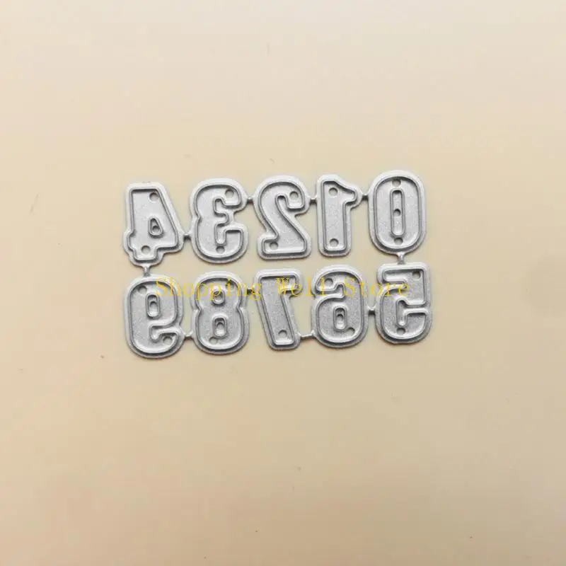 KX4B 번호 절단 다이 DIY 에칭 크래프트 다이 수제 능력 개발