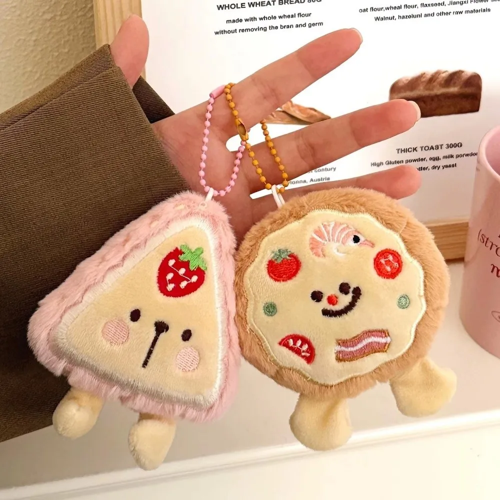 

Cute Plush Food Doll Pendant Cartoon Pendant Keychain Stuffed Doll Pendant Backpack Accessories