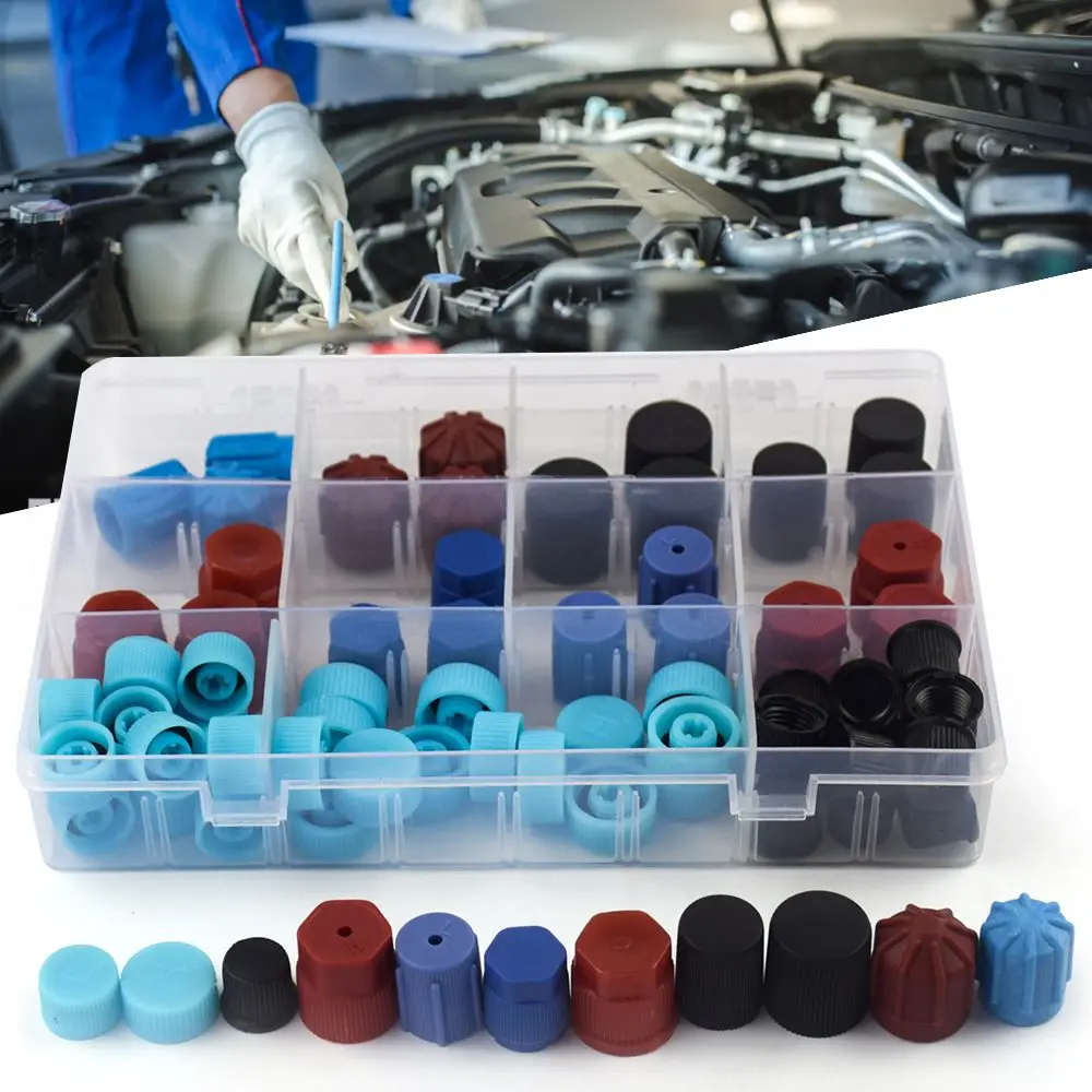 

Прочный набор пылезащитных колпачков для сердечника клапана кондиционера, набор пылезащитных колпачков для сердечника клапана кондиционера автомобиля, пылезащитная крышка