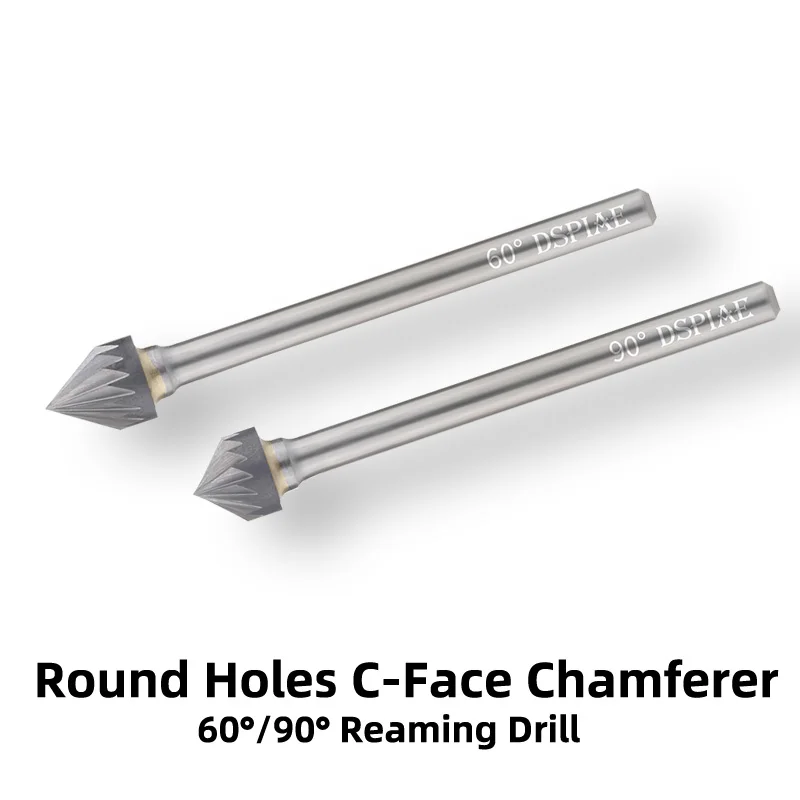 Round Holes C-Face Chamferer 60°/90° Reaming Drill Model Detail Adding Tool For Gundam Military Model Building