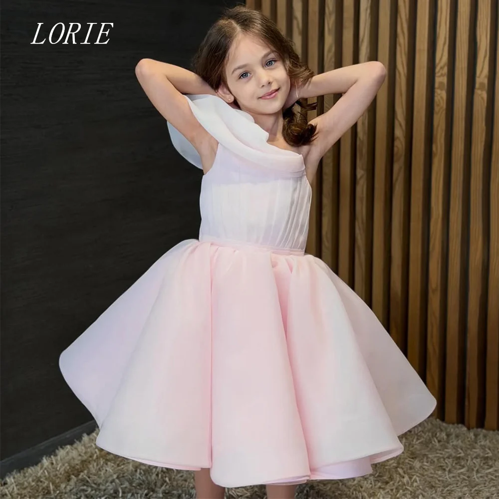 

LORIE Sweet Luxury Dress For Girls One Shoulder Girl Communion Birthday Gowns Daily Child Ceremony Girl Dress Customized 2026