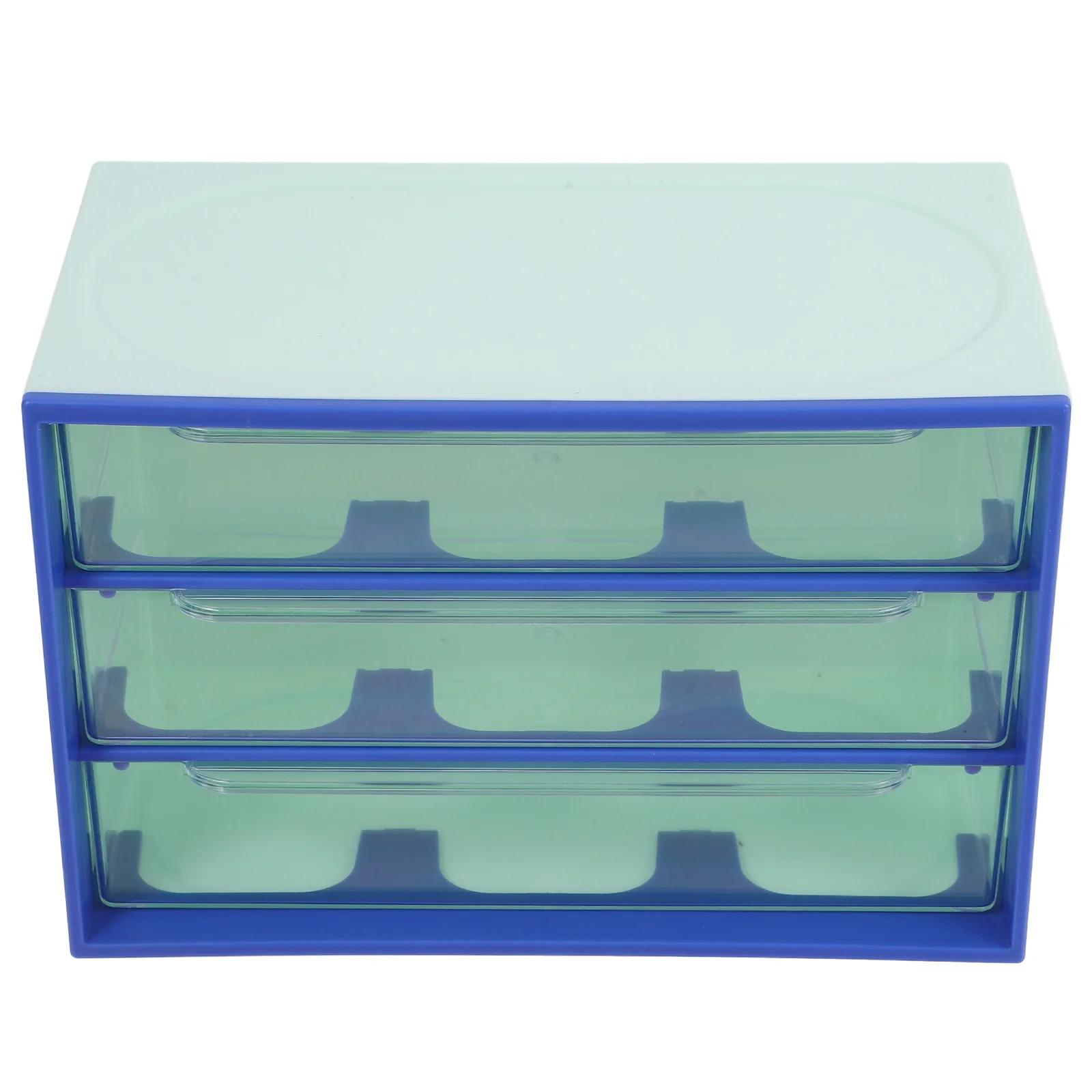 3 Storage Compact Plastic Drawer Organizer For Desktop Office Kitchen Transparent Storage Box For Stationery Makeup