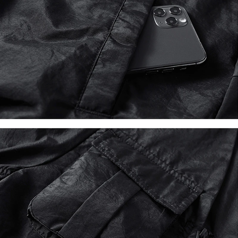 Cargo Jackets Coats Military Bomber Jacket Men Streetwear Baseball Jacket Green Outdoor Outerwear Windbreaker Big Size 4XL