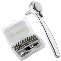 28/32 in 1 Mini Ratchet Wrench Set with Right Angle Offset 1/4\