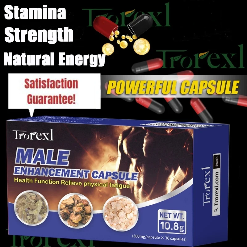 

Epimedium Capsule Male Enhancing Supplement,Boosters Trt for Men, Endurance Support No Side Effect