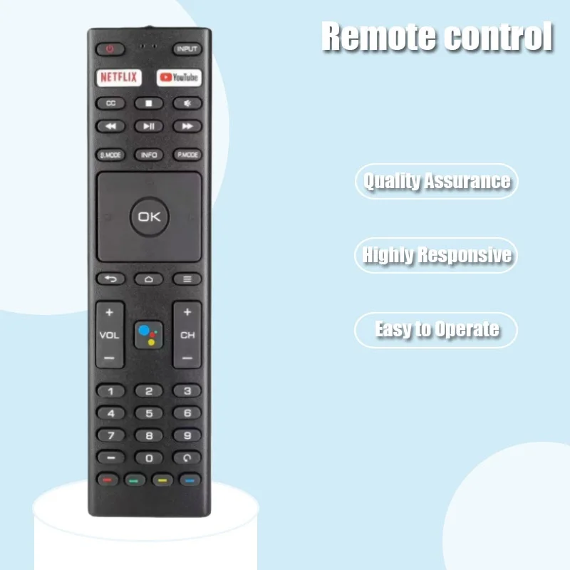 

Konka JVC TV Remote Voice RM-C3329 RM-C3359 RM-C3369 Compatible with 32H31A 40H33A 43U55A 50Q75A 50U55A 55Q75A 55U55A 65Q75A