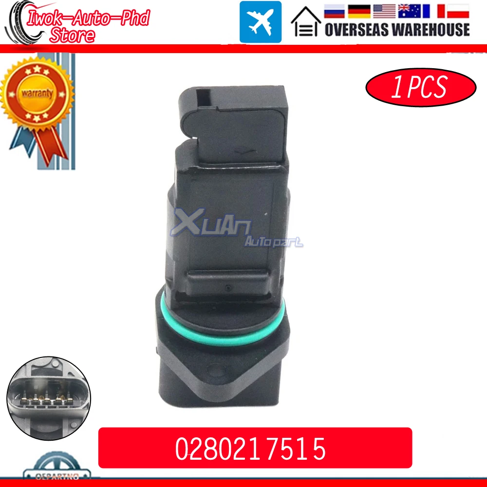 

0280217515 MAF MASS AIR FLOW METER SENSOR For Mercedes Benz W203 W202 W463 W163 W220 W210 W211 W639 CL203 C208 C209 C280