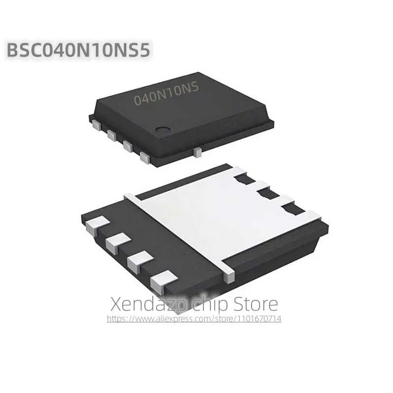 5pcs/lot BSC040N10NS5 040N10NS TDSON-8 package Original genuine 100A 100V MOS field effect