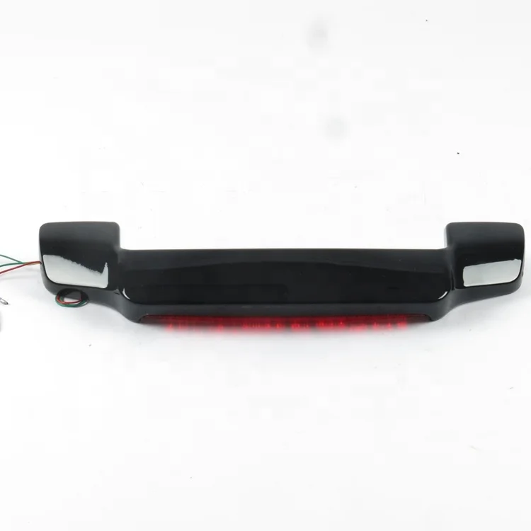 CFP Black Led Light Spoiler For King,Razor,Chopped Tour Pak Harley Touring 2013