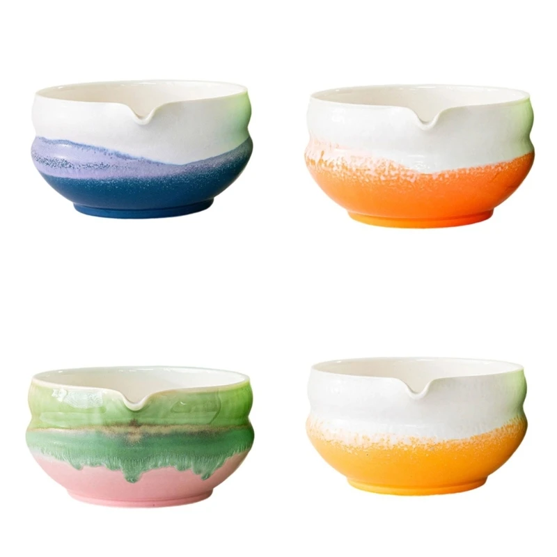 

Japanese Matcha Teas Ceremony Ceramic Bowl Functional Matcha Teas Making Tool