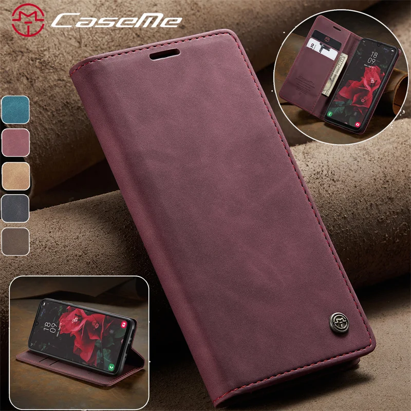 

Magnetic Leather Wallet Phone Cases for Samsung Galaxy M53 M33 M23 M51 M31 M21 M80S M30 Note 20 Ultra 10 Plus Cards Cover Hoesje