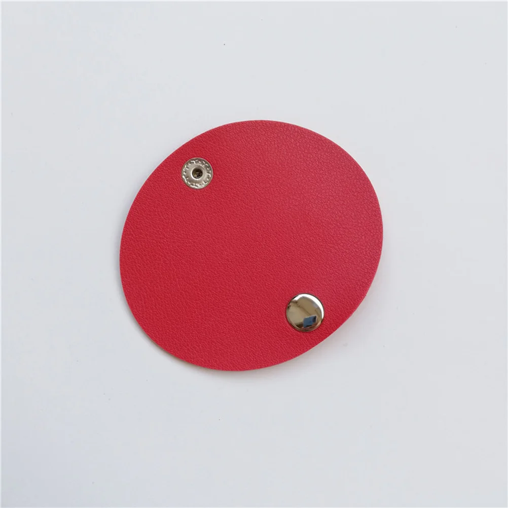 

3Pcs Earphone Cable Organizer PU Cord Keeper Half Round Cable Winder Compact Slim Wire Holder for Travel Work School