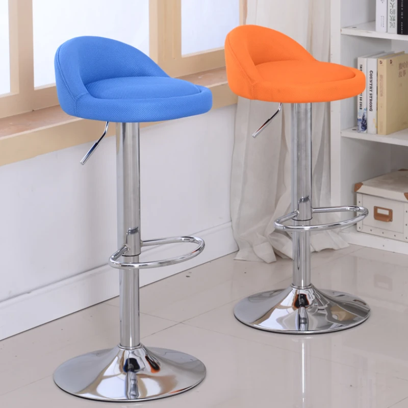 Lounge Modern Stool Bar Chairs Accent Designer Counter High Minimalistic Bar Chair Metal Rotate Chaises Salle Manger Accessories