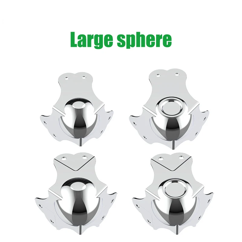 ตัวป้องกันมุมกล่องโลหะทรงกลมขนาดใหญ่ ป้องกันการชน สำหรับกล่องไม้ กล่องอะไหล่เครื่องบิน  ทำจากเหล็กฉาก