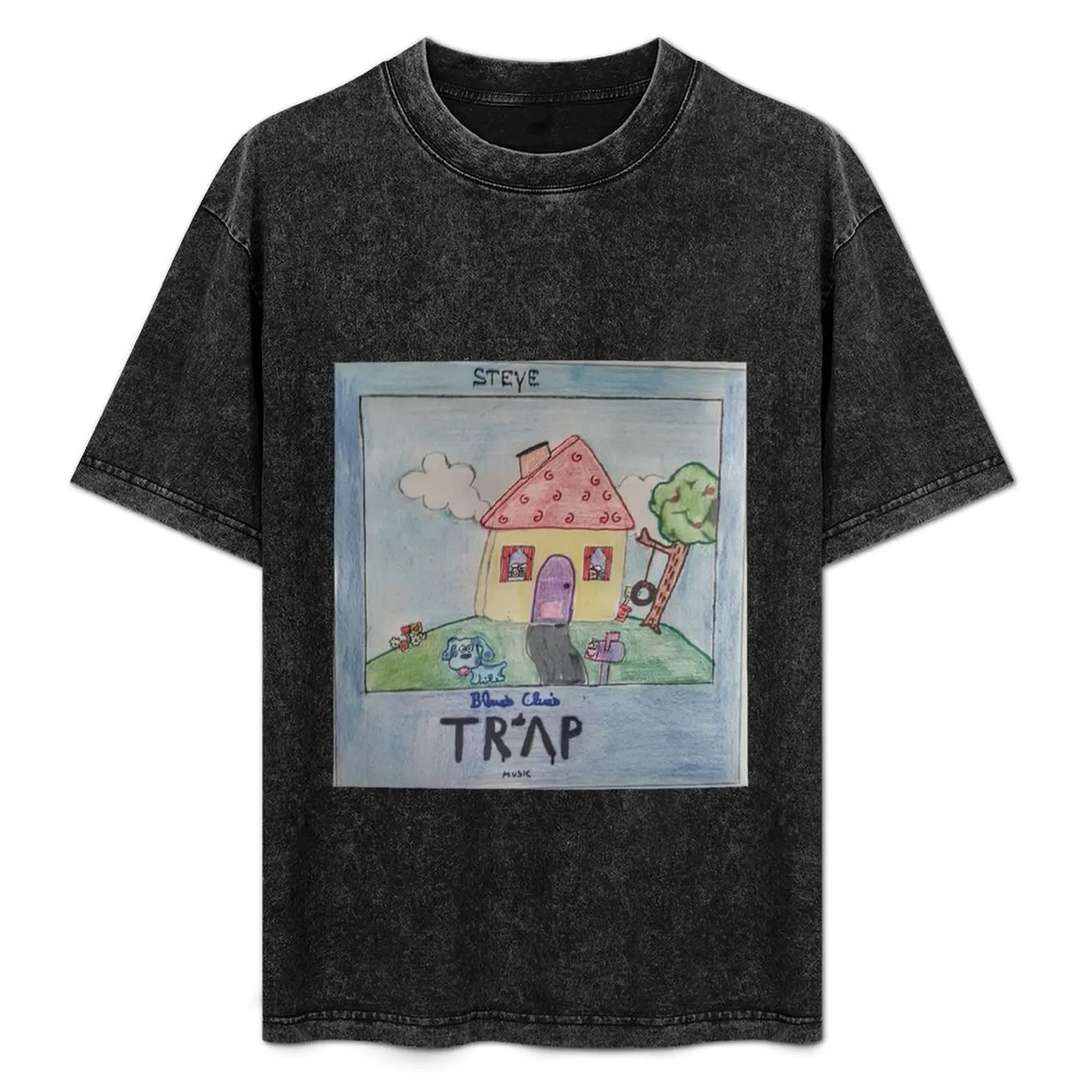 Blues Clues Likes Trap Music T-Shirt hippie clothes cheap stuff quick-drying mens vintage t shirts