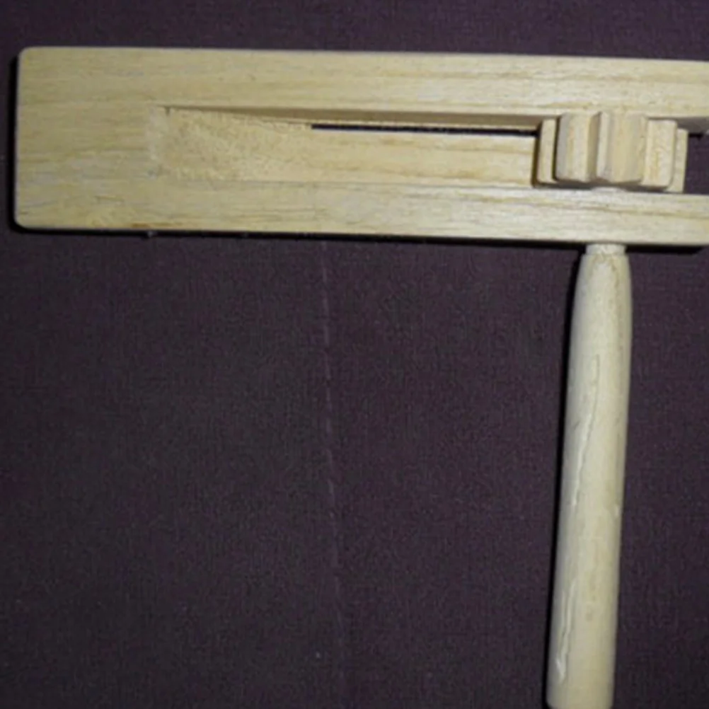 3pcs Wooden Castanets For Kids Lovely Design Music Instrument Ratchet Noise Maker Children Percussion Plaything Educational