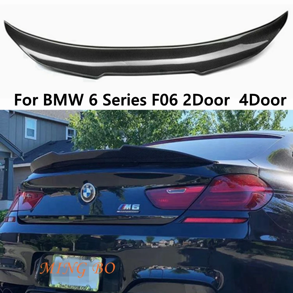 

For BMW 6 Series F06 4Door Cran Coupe M6&F13 2Door Coupe M6 PSM Style Carbon fiber Rear Spoiler Trunk wing 2010-2023