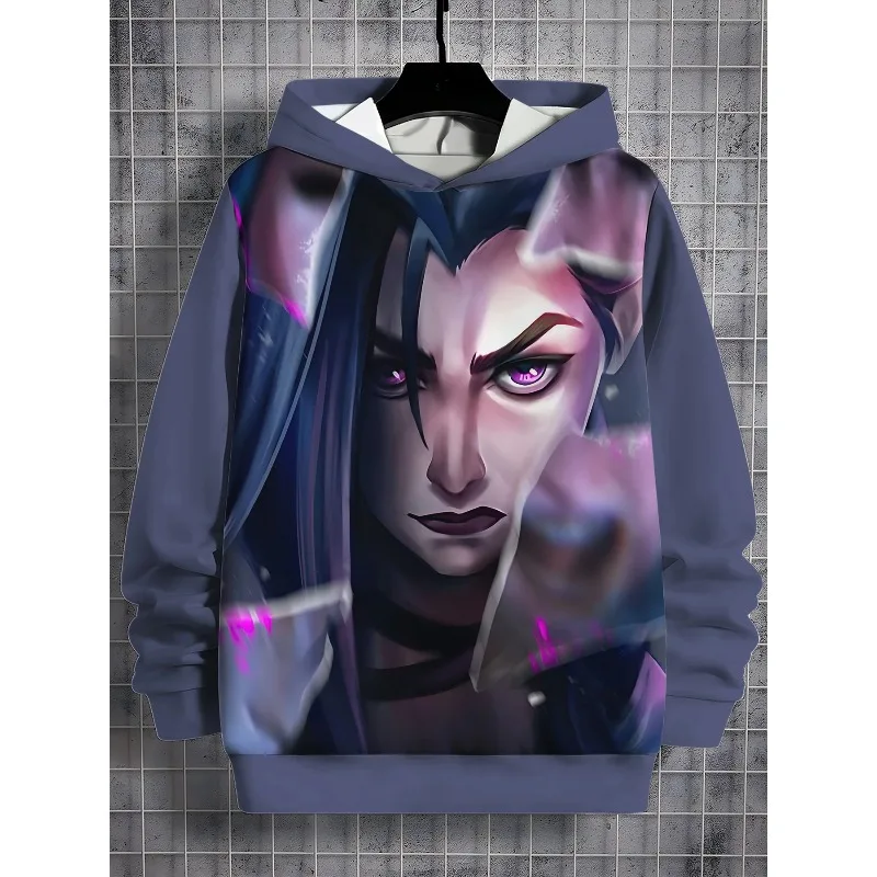 

2025 Anime 3D Printing Four Season Casual Sportswear Cool Pullover Unisex Clothing Men and Women Hoodies