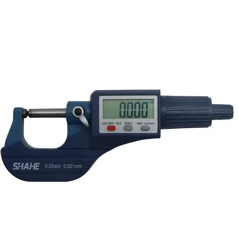 SHAHE Double Round Head Tube Outside Micrometer 0-25/25-50/50-75/75-100 mm Digital Micrometer Tools