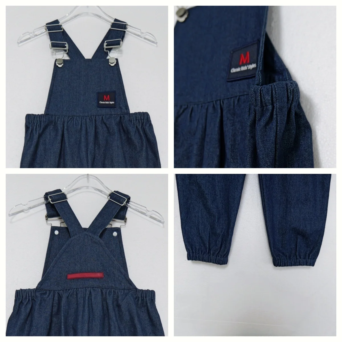 2026 Mali's AW Navy Denim-Kleidung mit Logo-Etikett für Jungen und Mädchen, passende Outfits für Bruder und Schwester, Sweatshirt, Pullover, Kleid, Rock – Detail 17