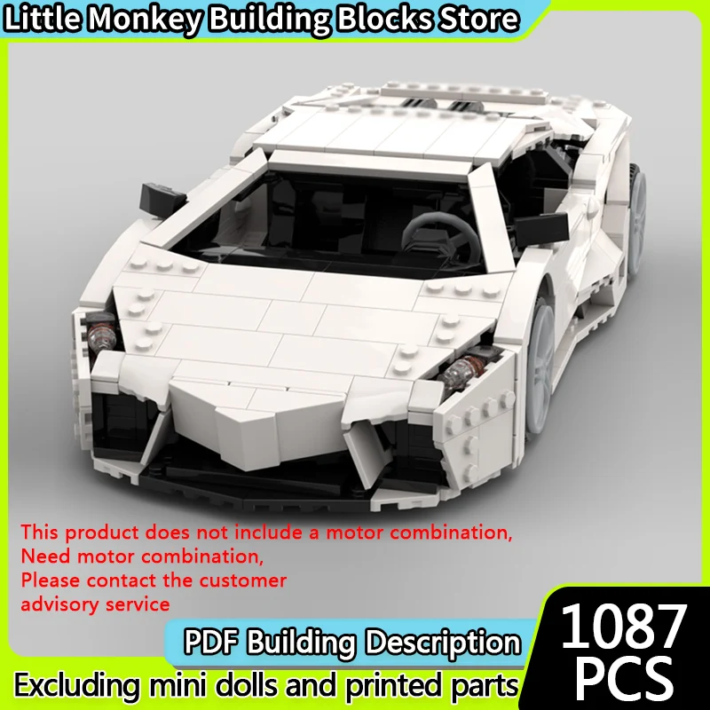 

Конструктор MOC «Гоночный автомобиль»: Модульный спортивный автомобиль высшего класса, развивающая игрушка для детей, подарок на праздник