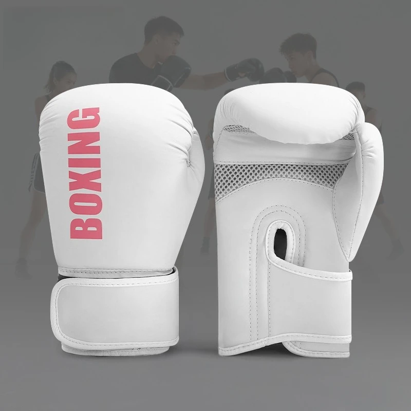 

6/8/10oz Boxing Gloves Professional Adult Sanda Muay Thai Fighting Gloves Men and Women Training Sandbag Free Fight MMA