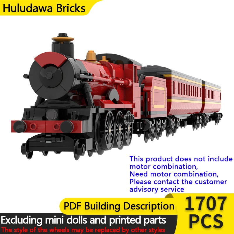 

Популярный фильм, модель городской автомобиль, MOC, строительные кирпичи, рельсовый экспресс-поезд, модульная технология, детские праздничные подарки, сборные игрушки, костюм