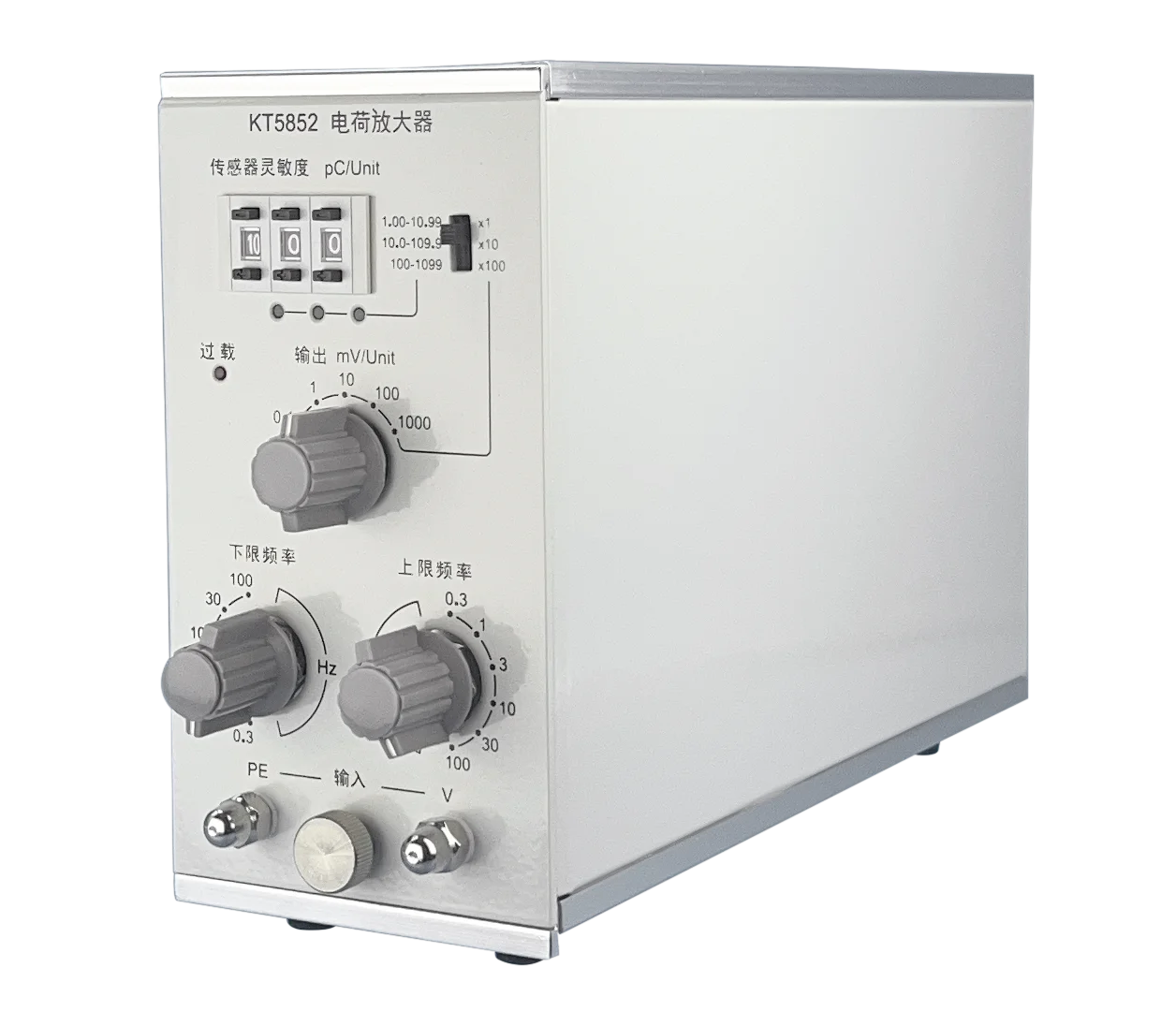 

Charge Amplifier Converts the Electric Charge Signal Output by the Piezoelectric Sensor Into a Low-impedance Voltage Signal