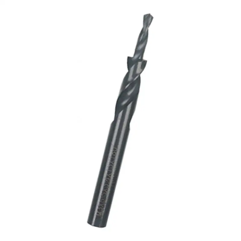 HSS Countersink Drill Bit Depth Stop Collar Adjustable Woodworking Tool for Wood and Metal Alloy