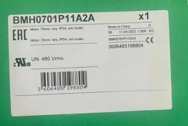 

1 PCS Brand New BMH0703P11A2A Servo Motor BMH0703P11A2A Fast shipment